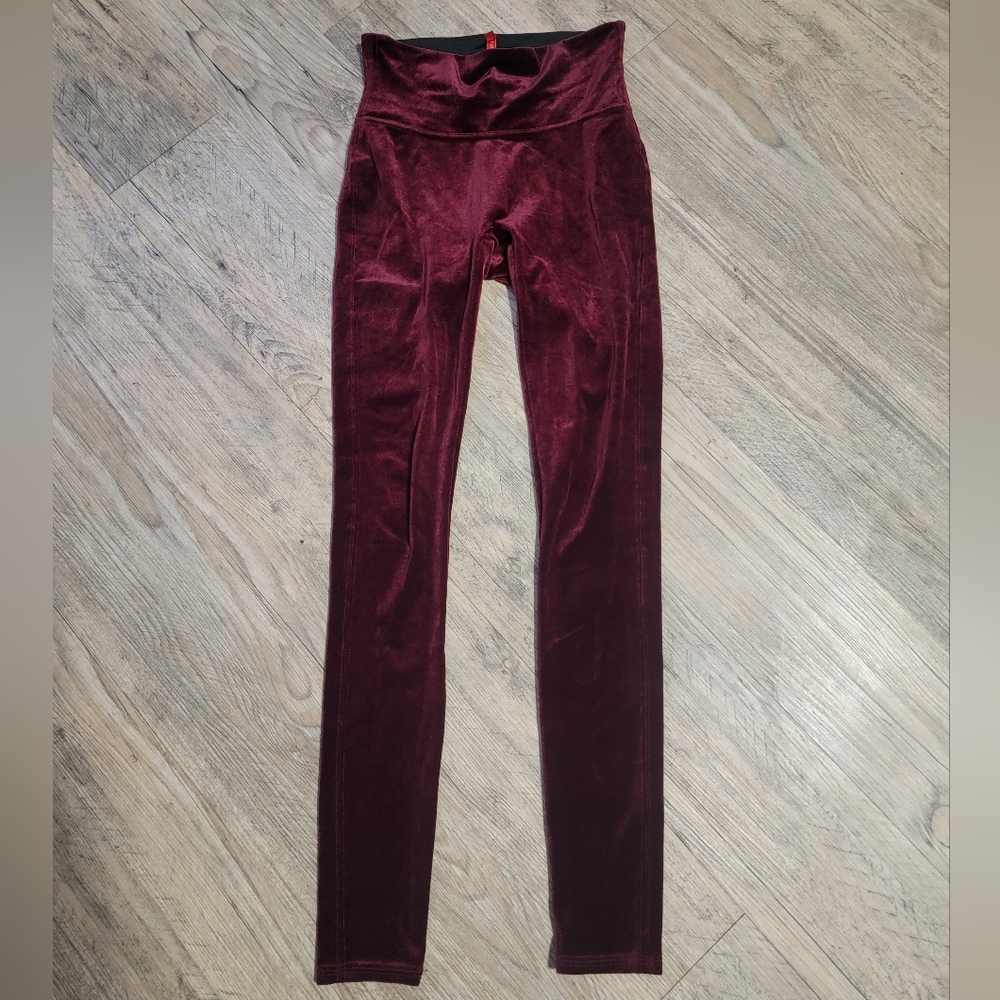 Spanx Velvet Leggings